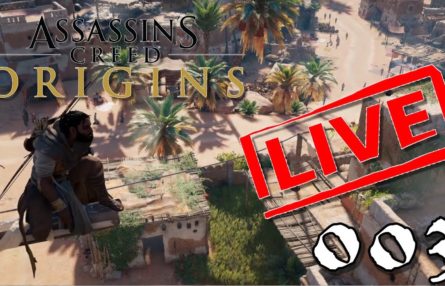 [Let's Play Live] Assassin's Creed Origins - 003 - Banditen aus der Höhle